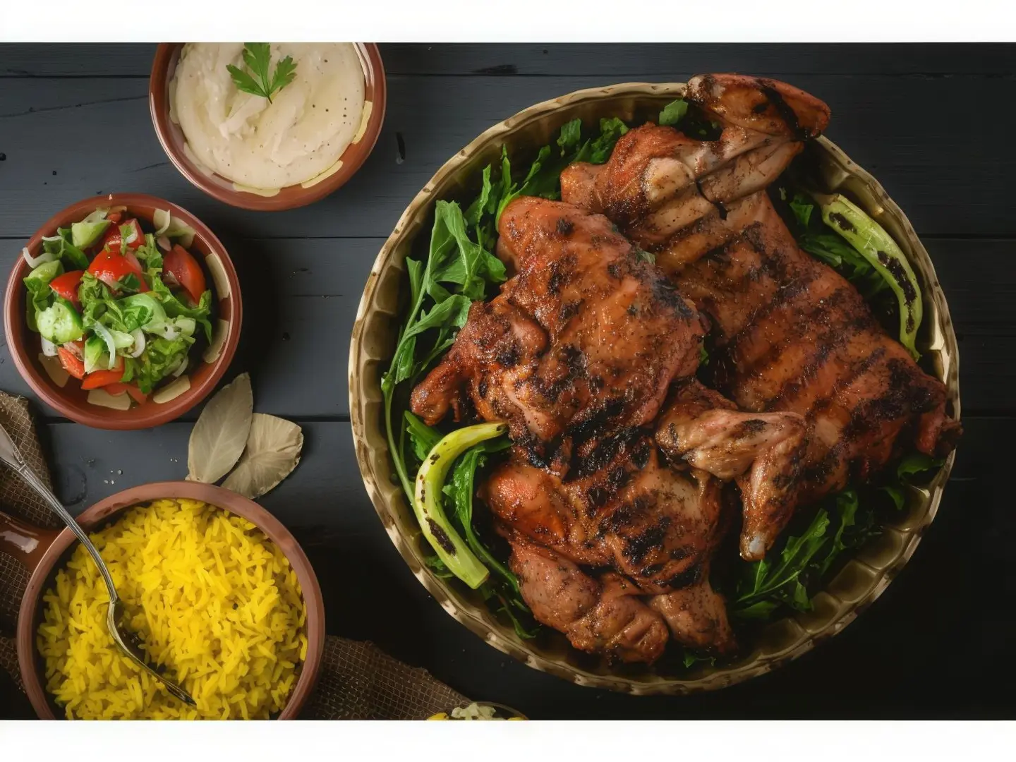 Half A Grilled Chicken