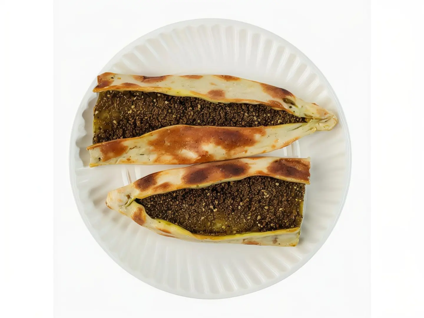 فطيرة لبنه زعتر