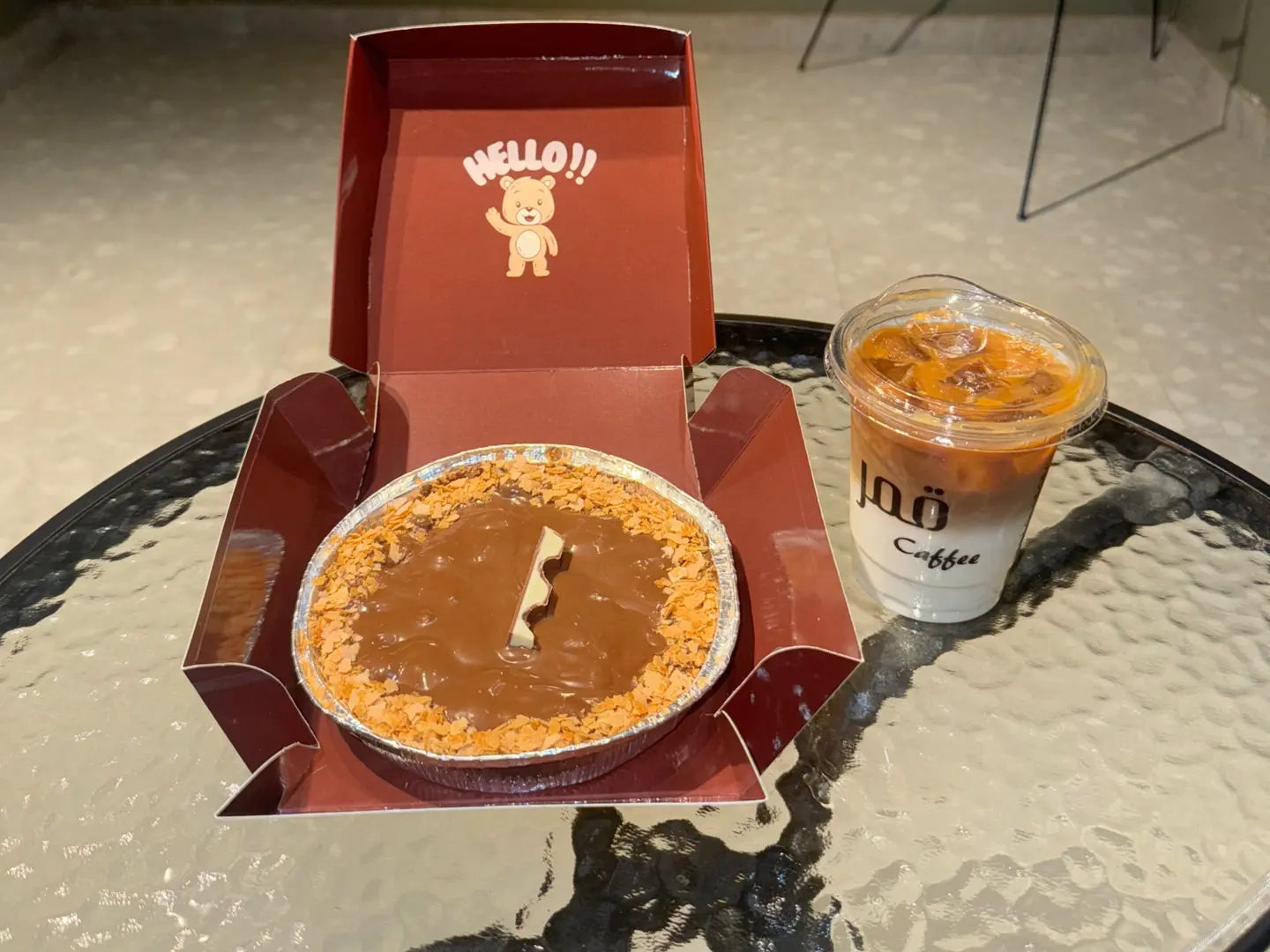 سبانش لاتيه بارد - سخان كوكيز