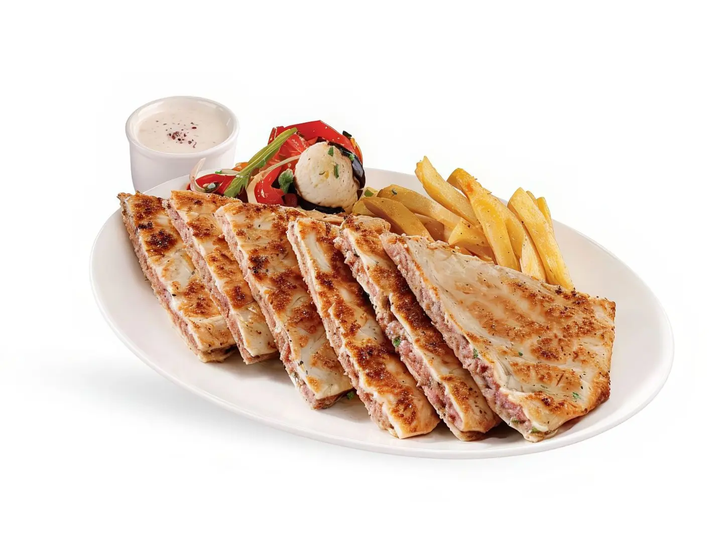 Chicken Arais With Cheese