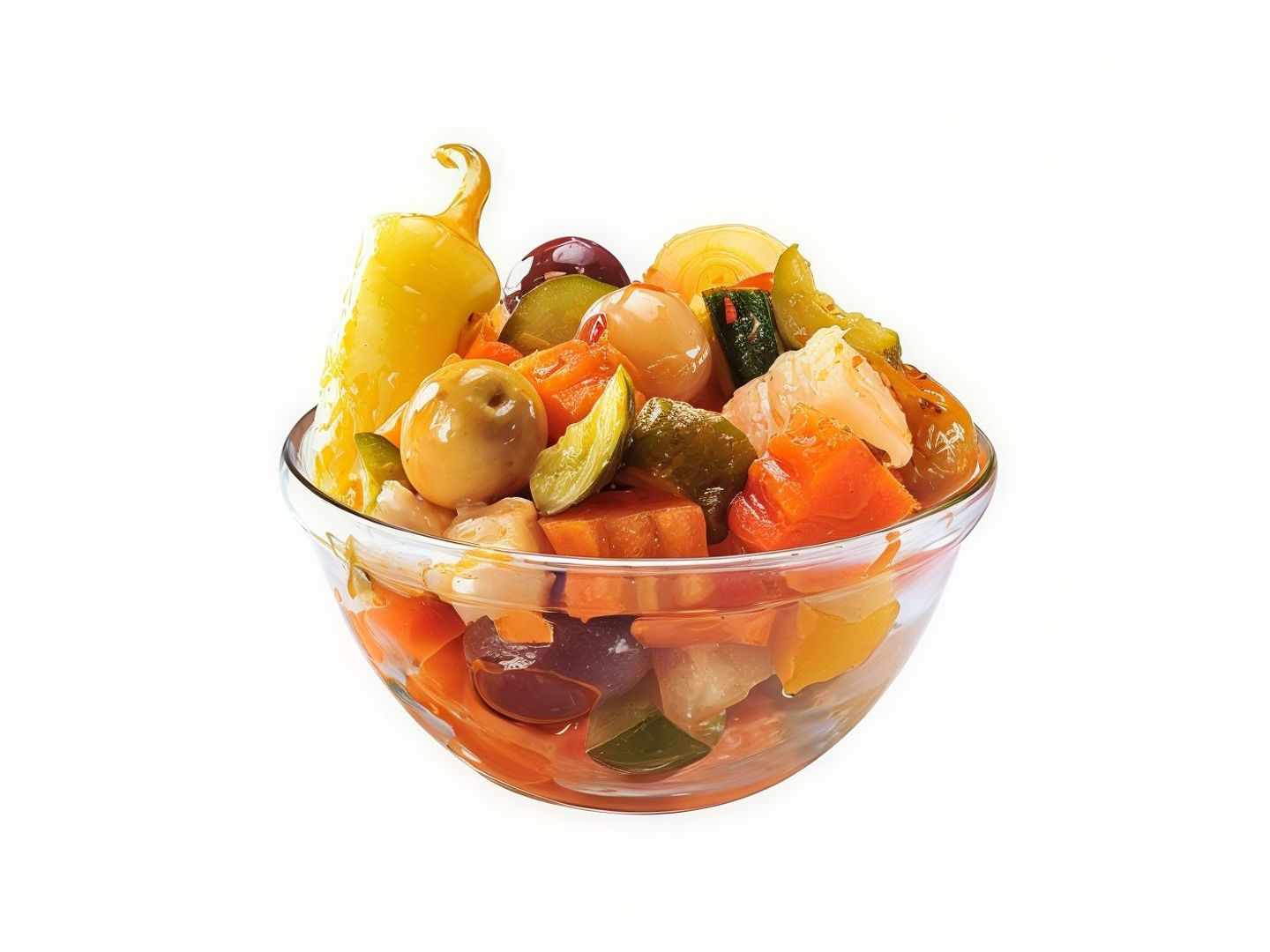 صحن طرشي مشكل