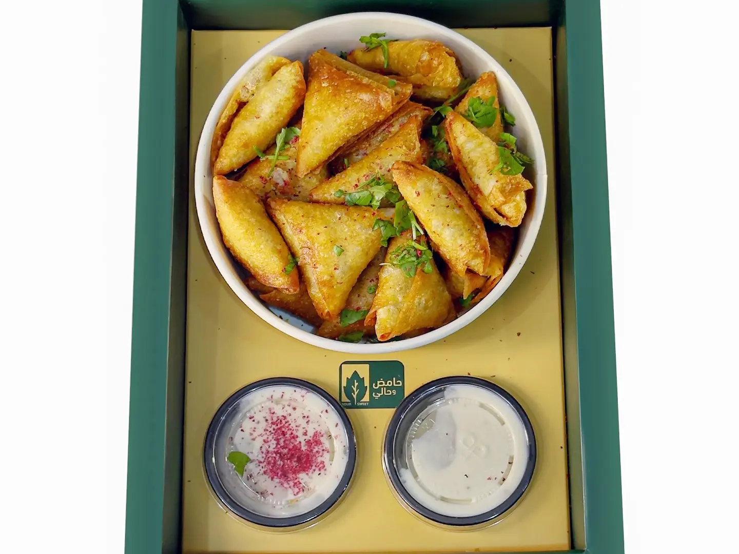 بوكس سمبوسه دجاج مني فاخر