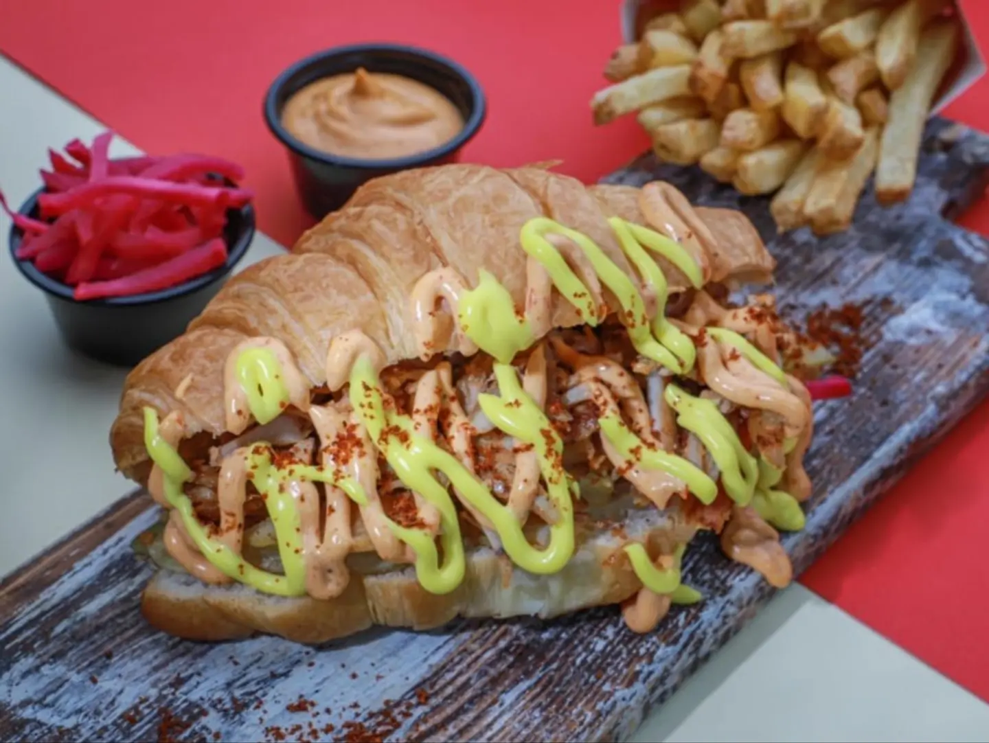 شاورما كروسان