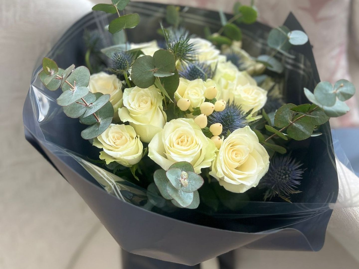 White Roses Bouquet 2
