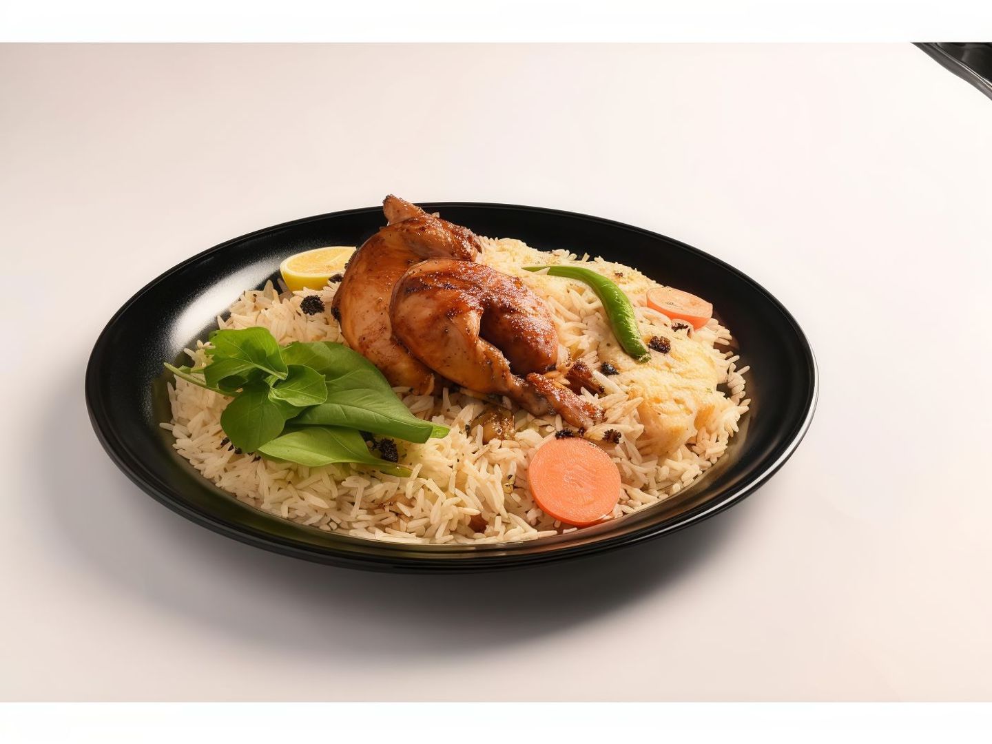 نص شواية مع الرز