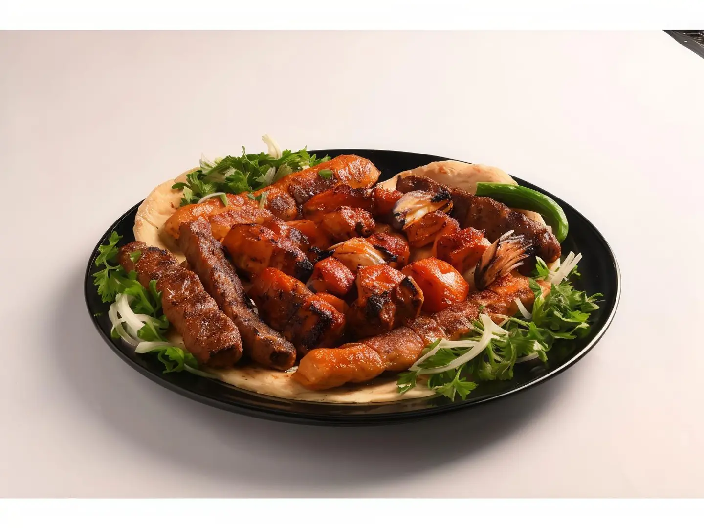 نفر مشويات مشكلة 3 أسياخ