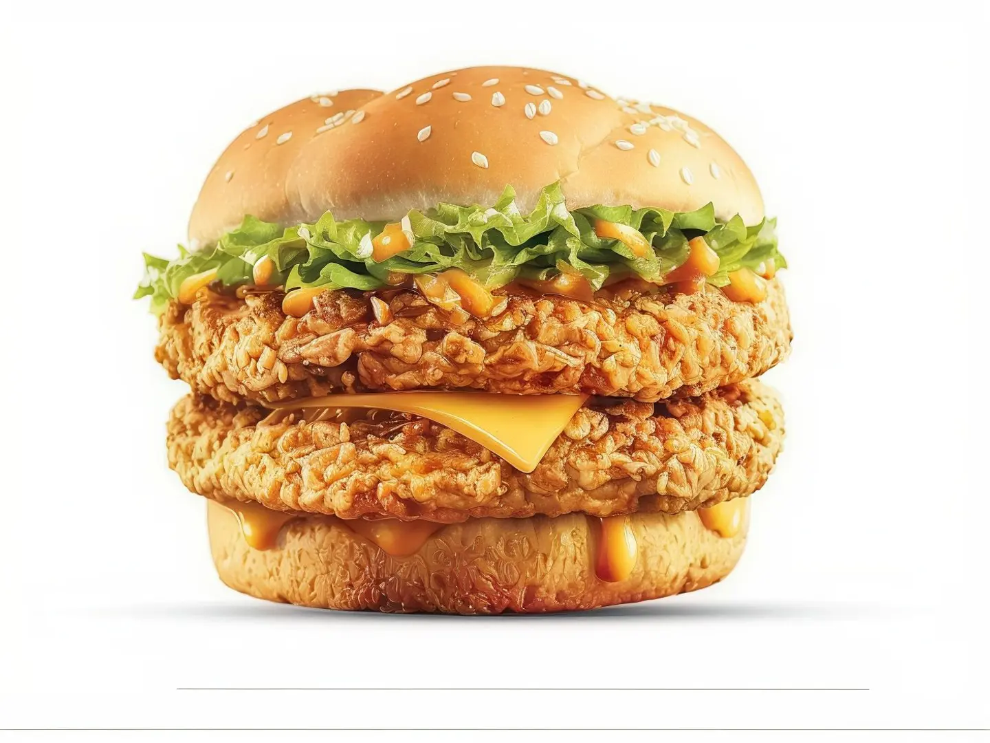 Double Zinger Burger