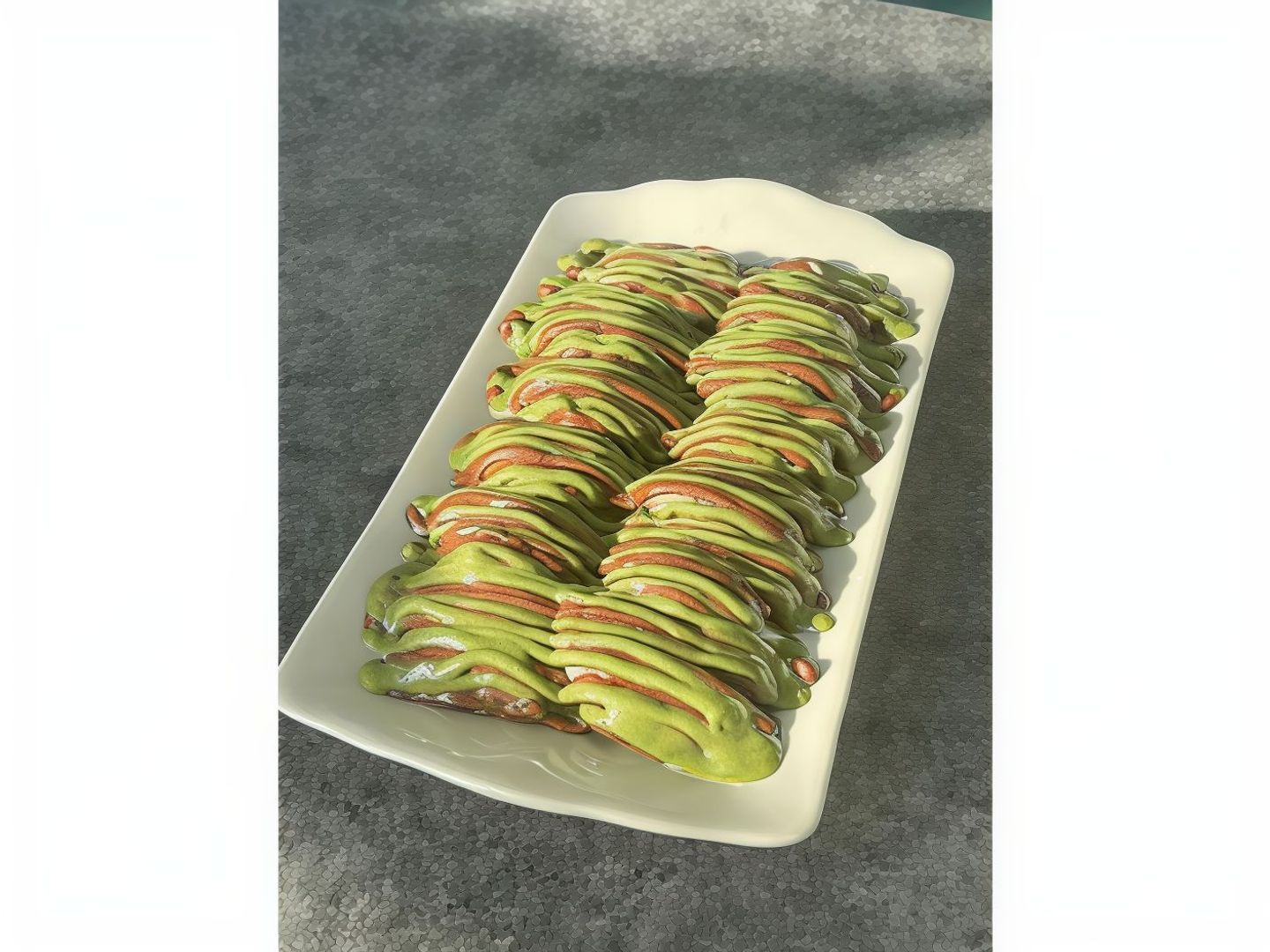 Pistachio Mini Pancakes