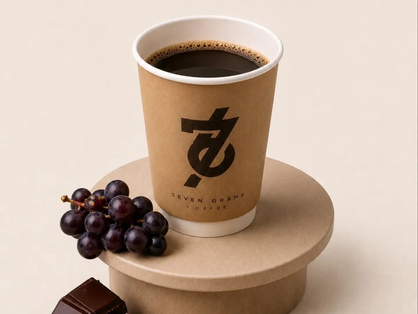 Colombian Drip Coffee, Premium Grape   Hot