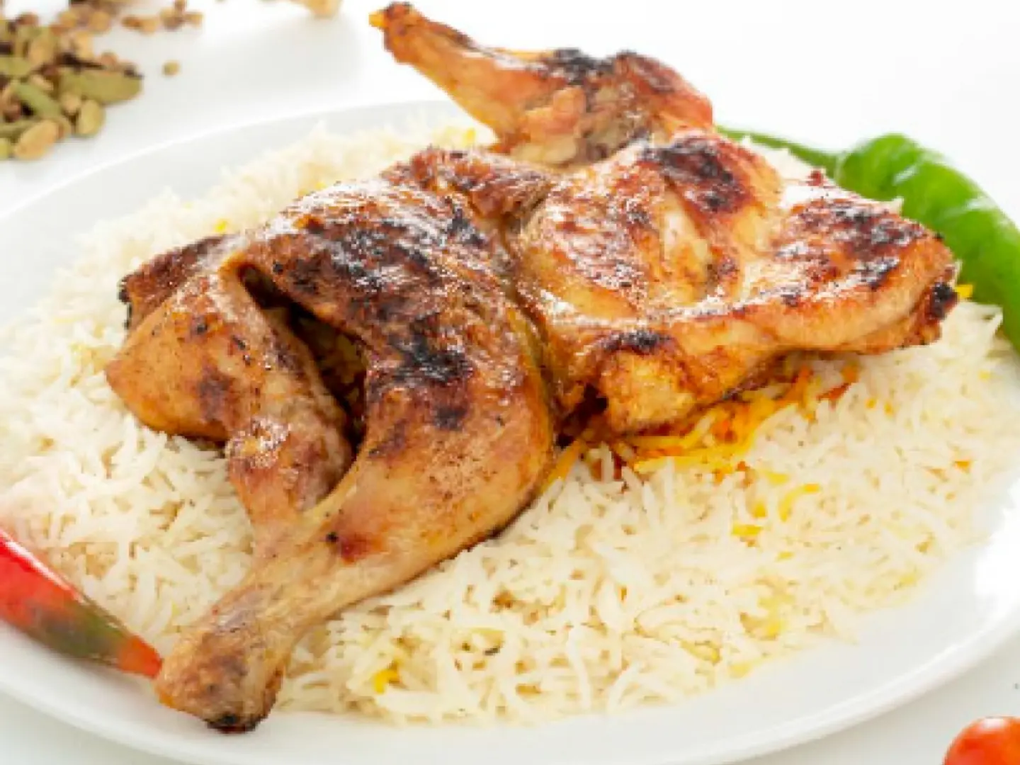 مظبي دجاج ( نصف حبة )