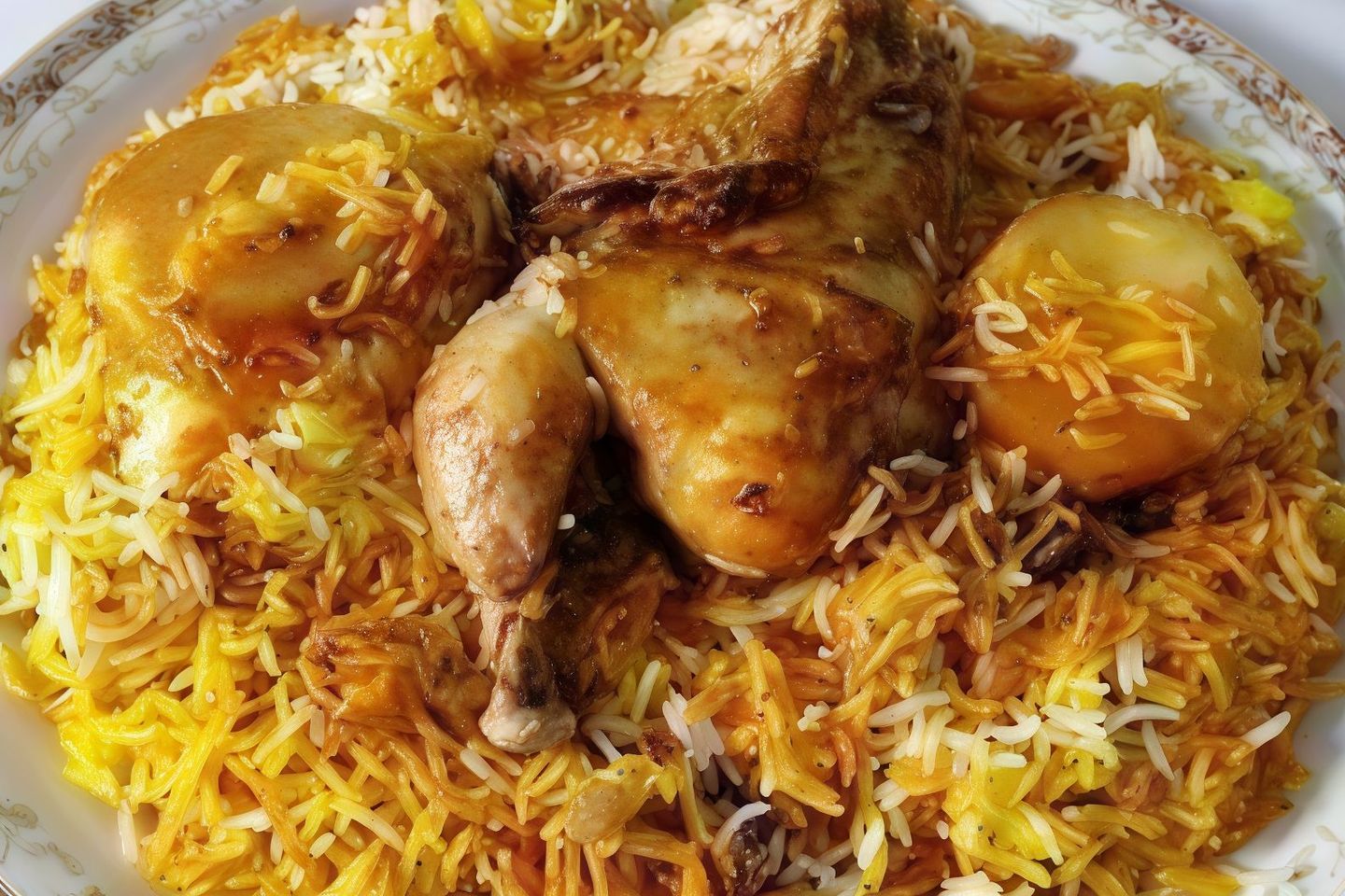 حبه دجاج عدني مع الرز