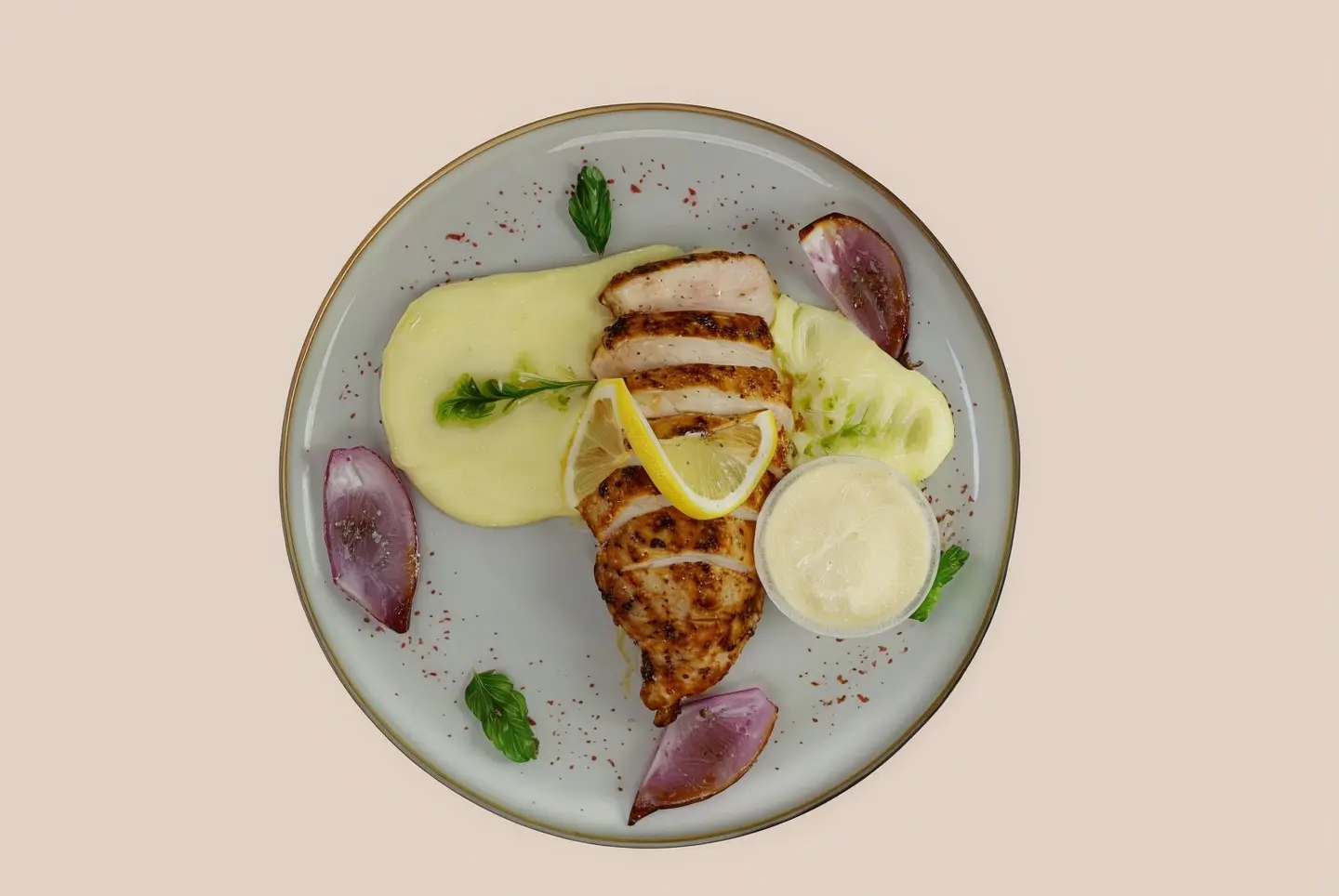 Chicken With Lemon Butter Sauce