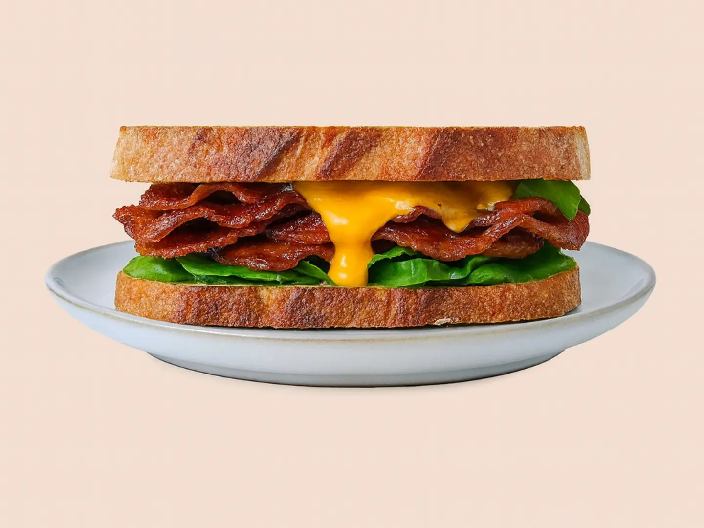 Beef Bacon Sandwich