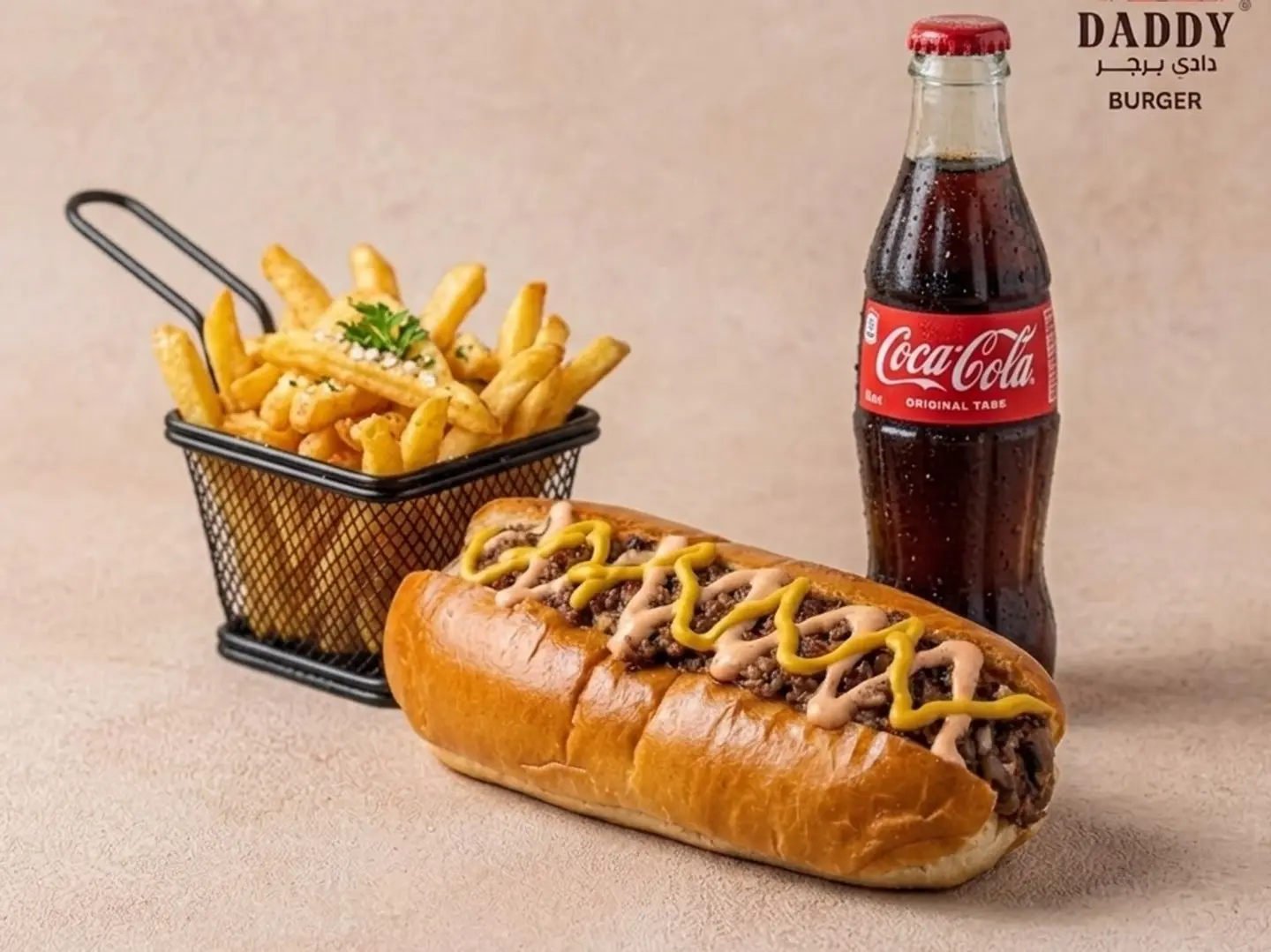 وجبة دادي ساندوتش لحم