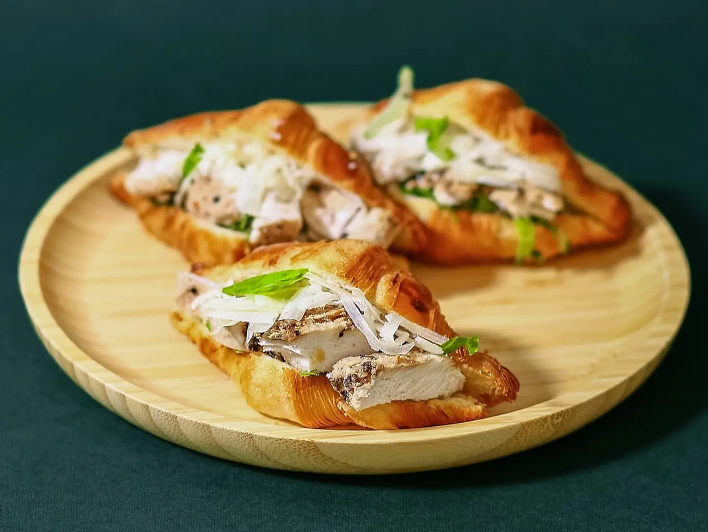 Mini Chicken Caesar Croissant