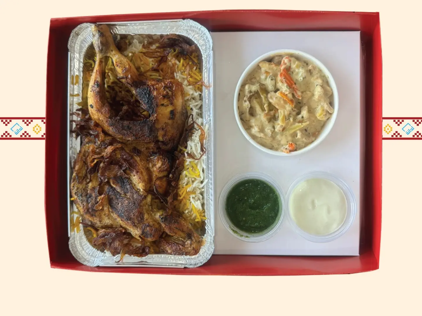 Half A Madbi Chicken