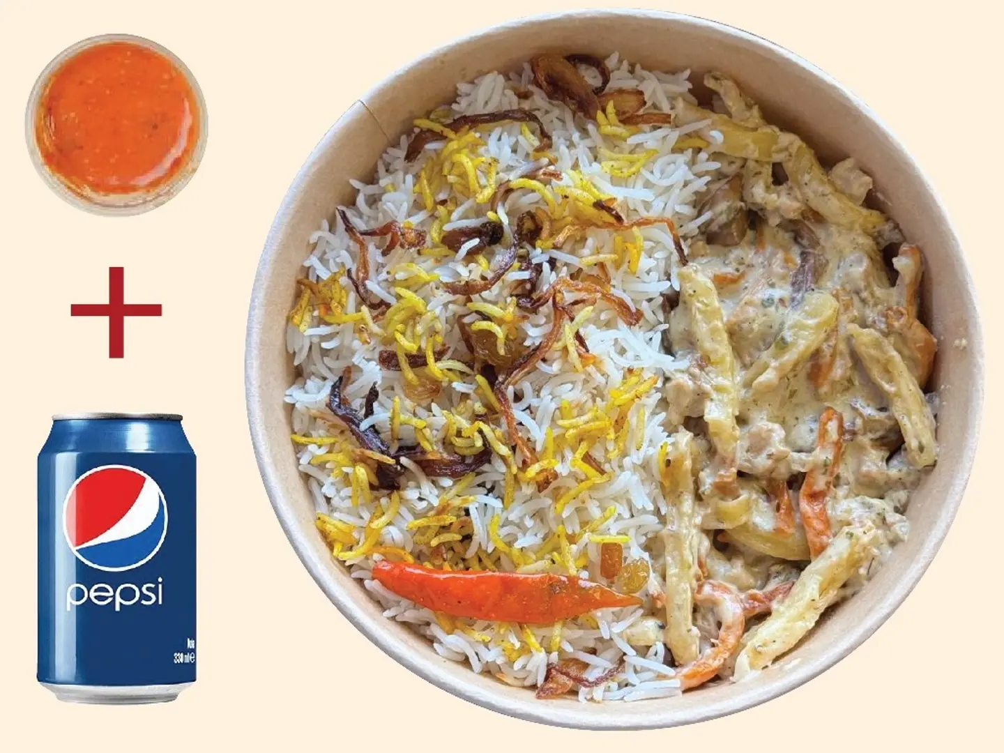 وجبة مسقعة دجاج بالرز الشعبي