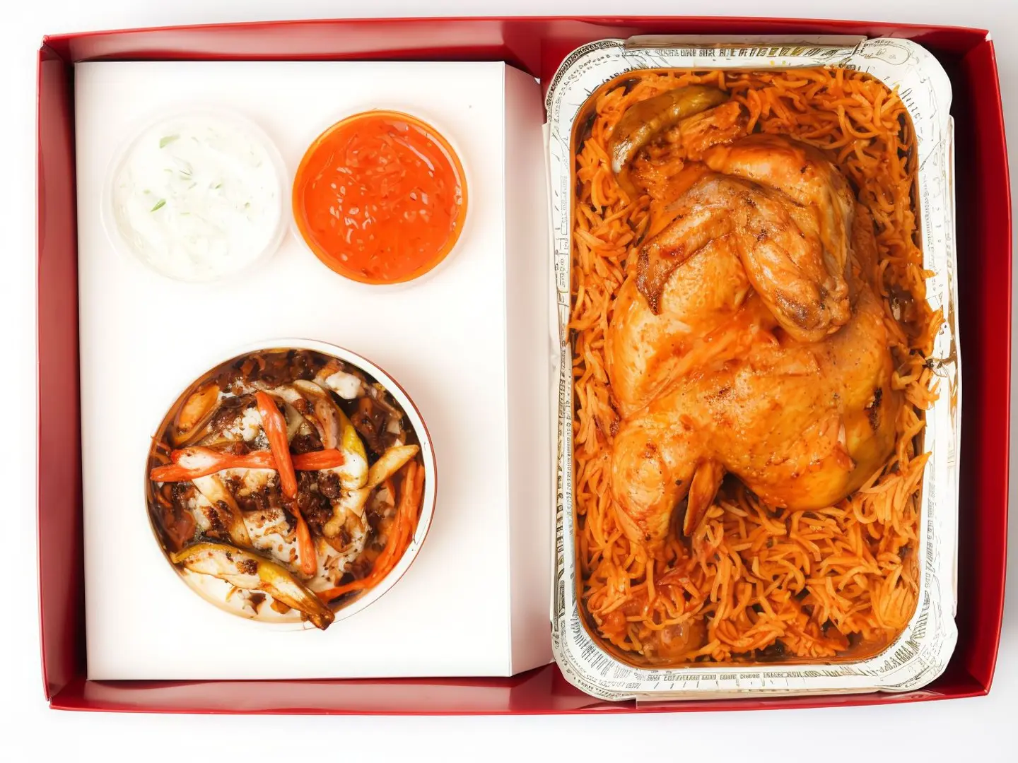 بوكس نصف مضغوط دجاج