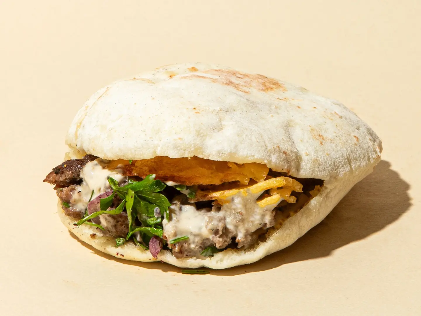 Beef Kebab Sandwich