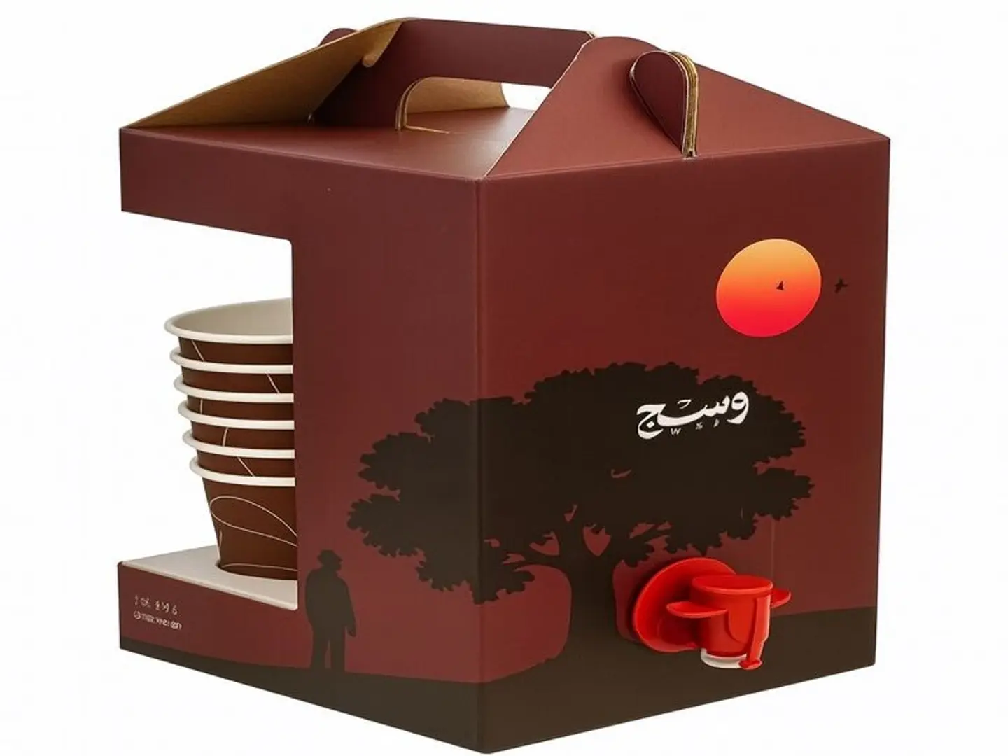 بوكس قهوة اليوم حار