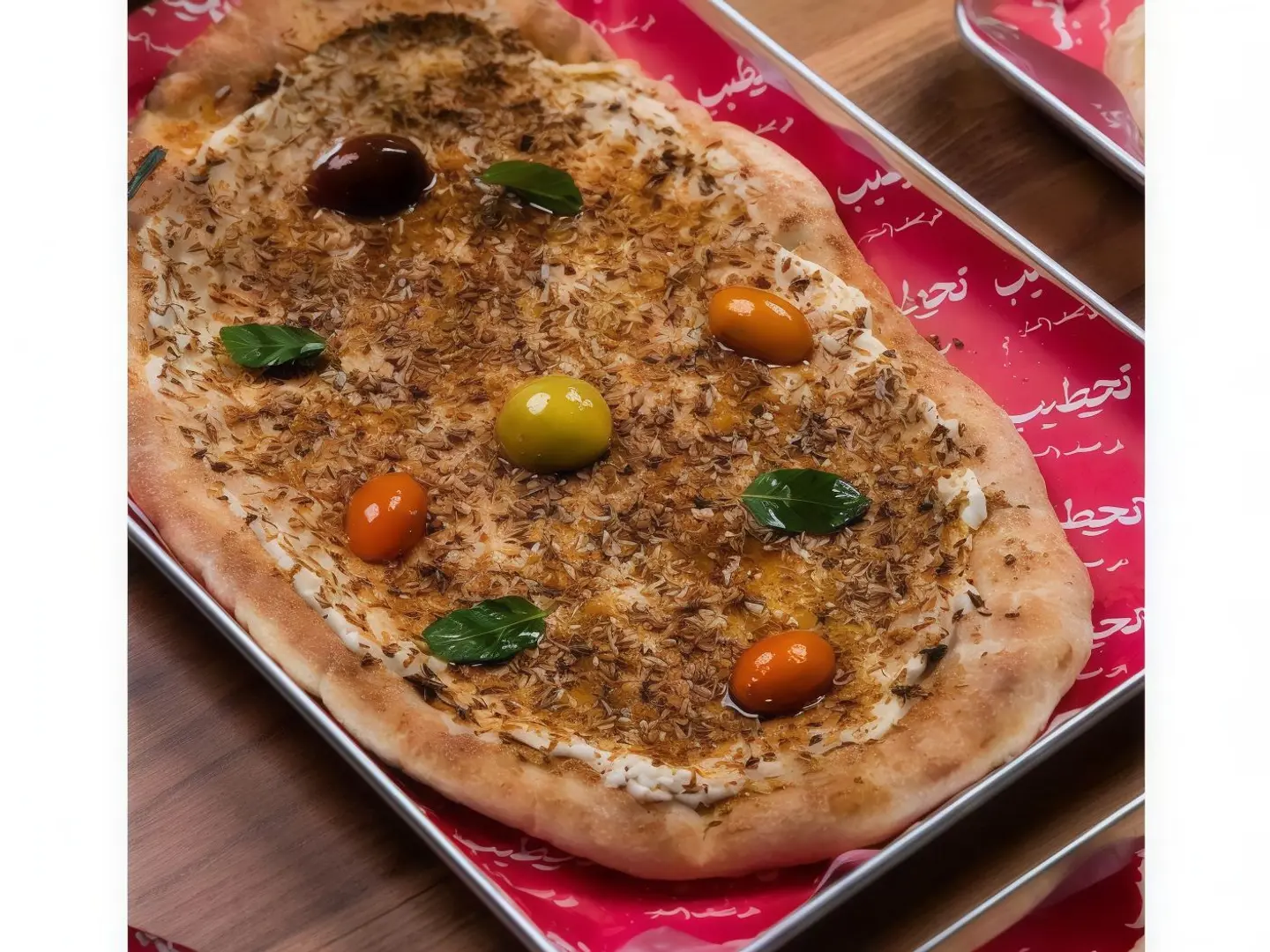 مناقيش لبنة مزعتره