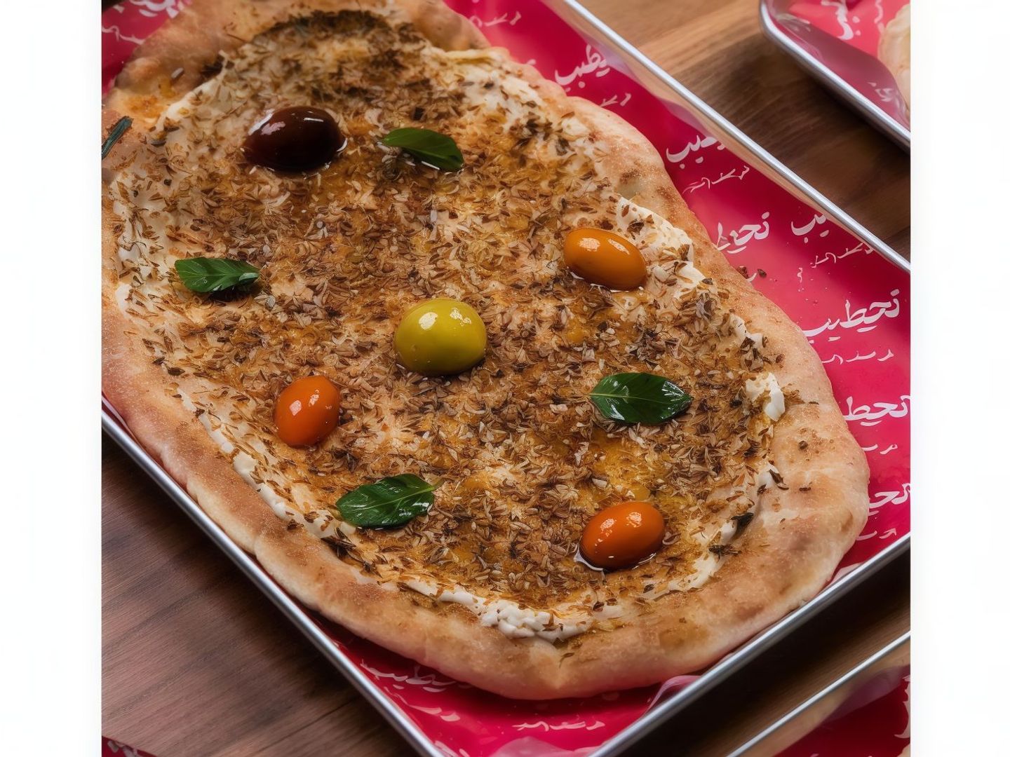 مناقيش لبنة مزعتره