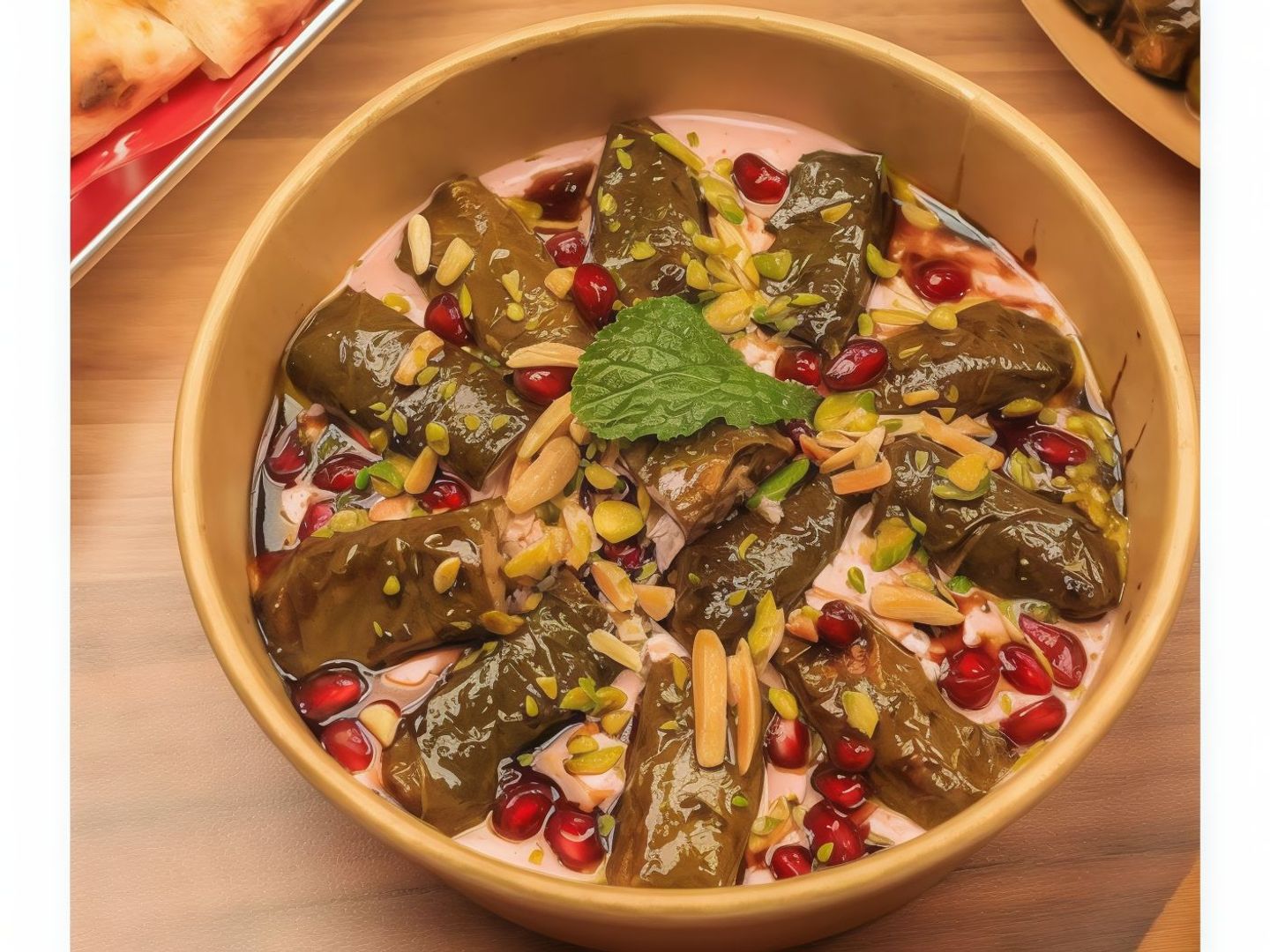 فتة ورق عنب