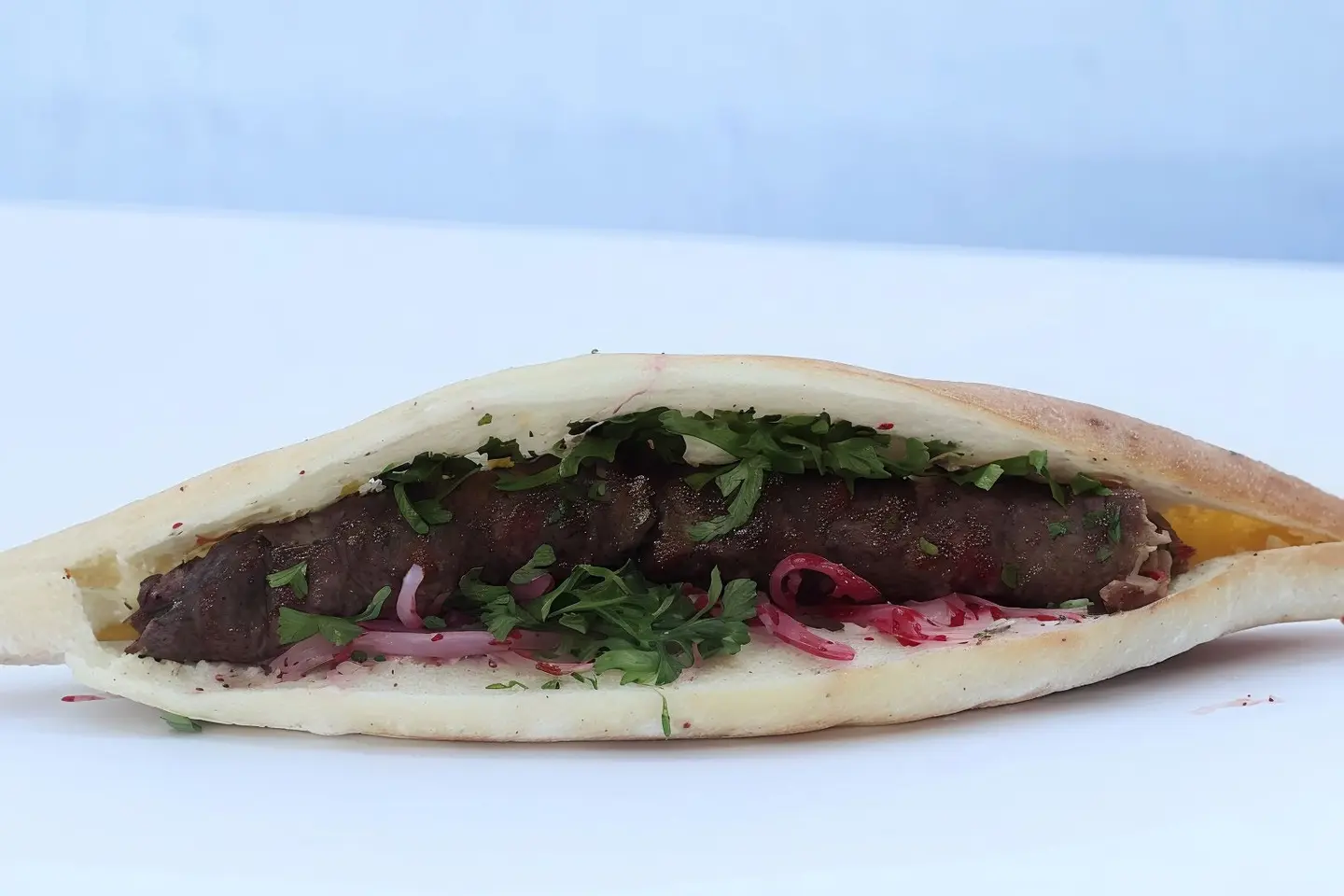 Meat Kebab Sandwich