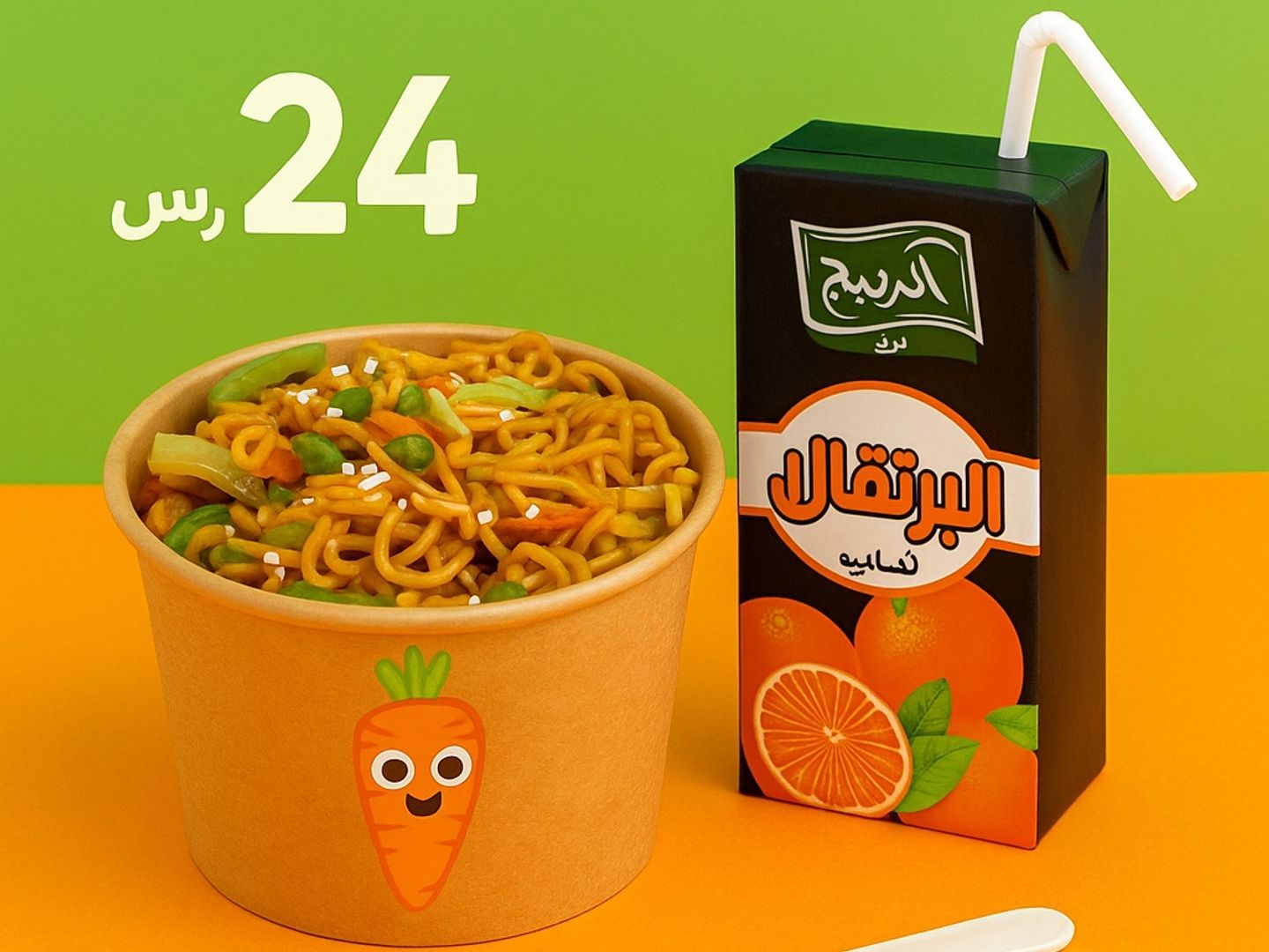 وجبه نودلز المرح