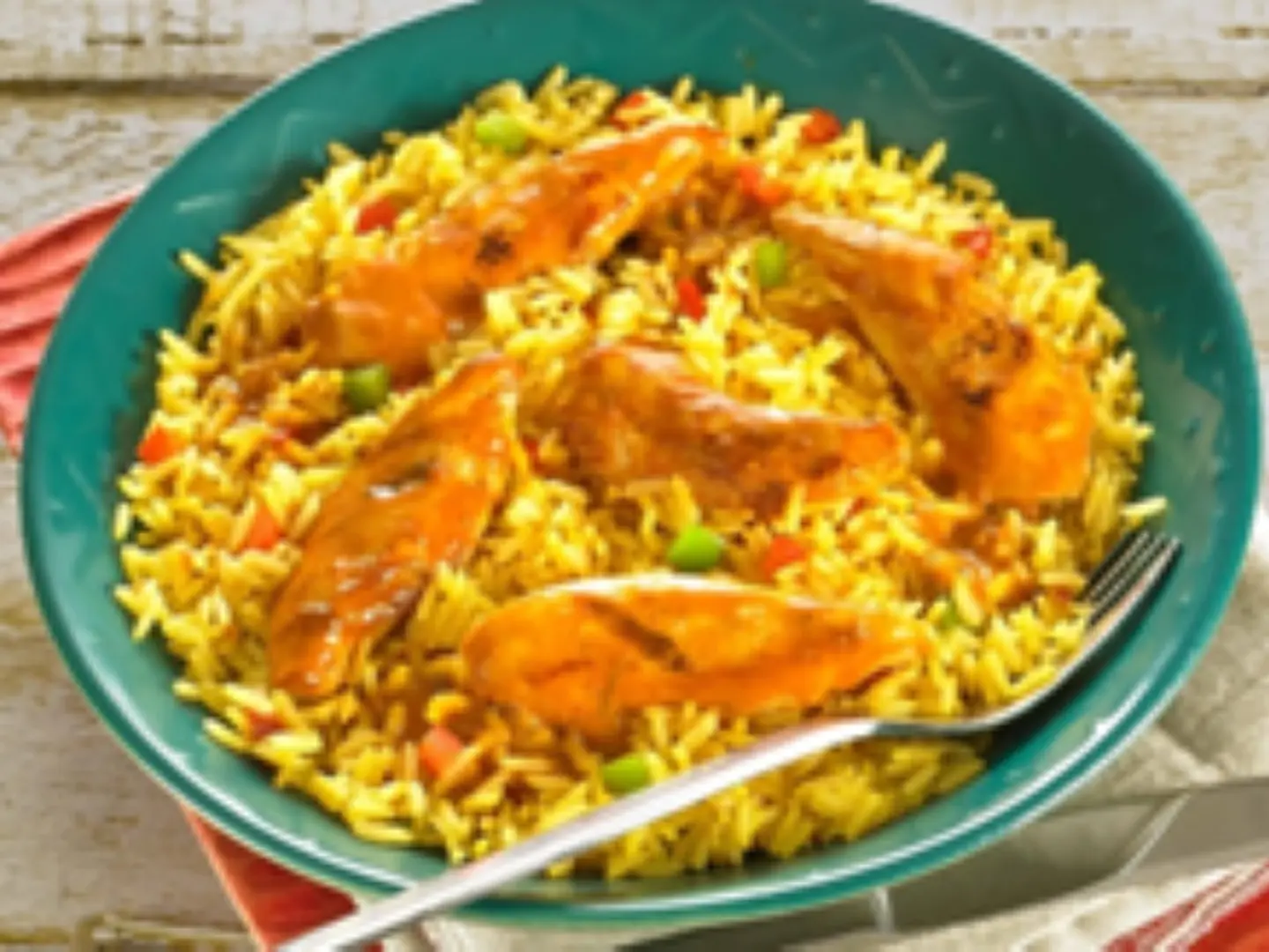 Grilled Chicken Strips+Spicy Rice