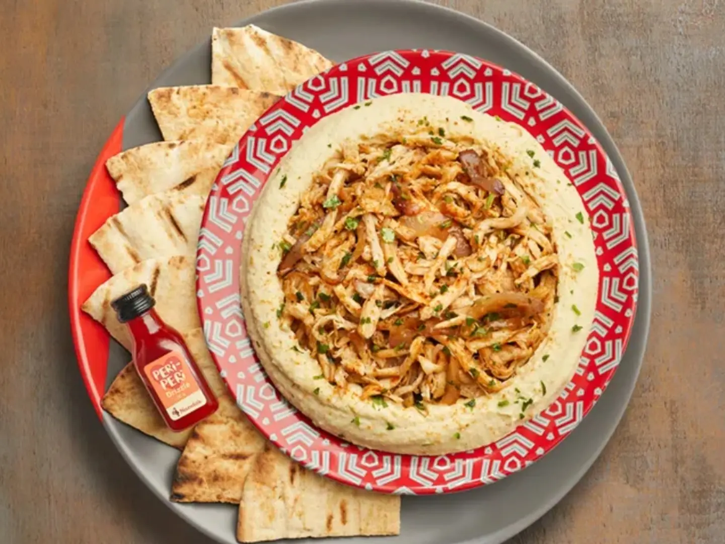 Hummus With Boneless Chicken