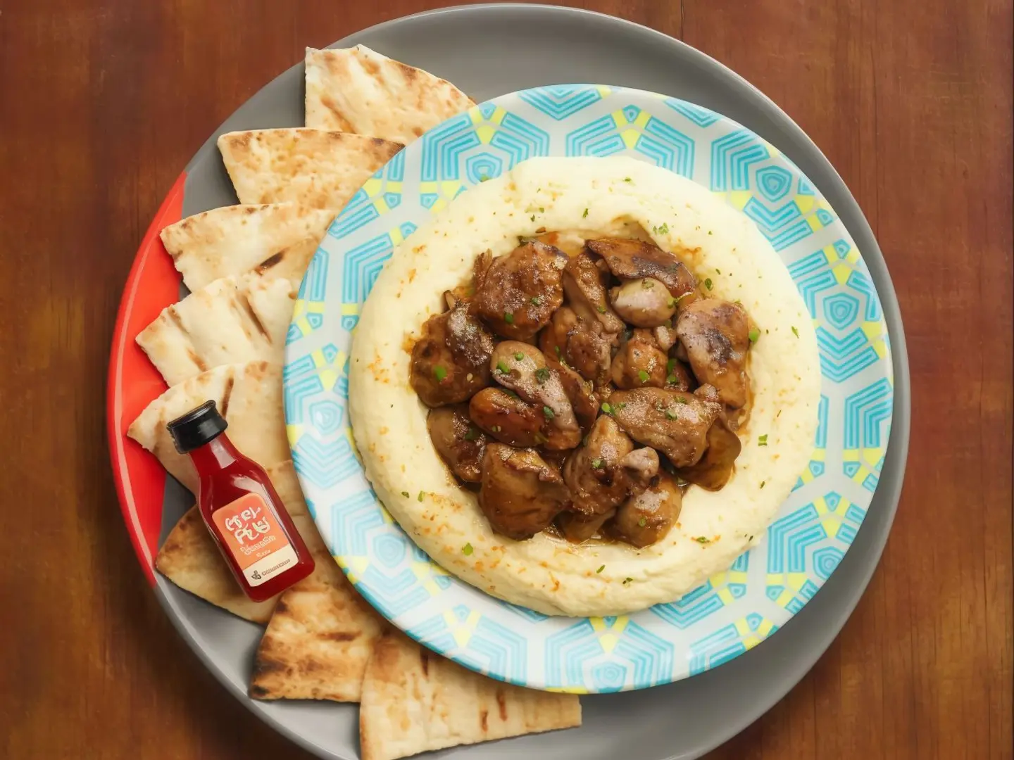 Hummus With Chicken Livers