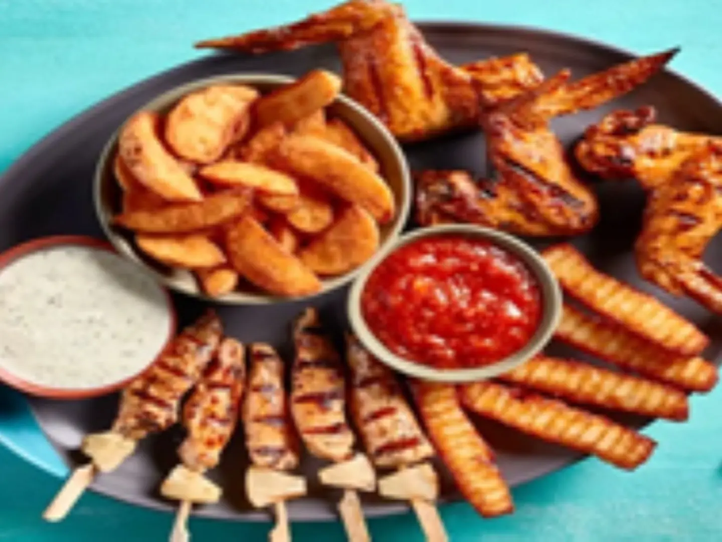 Chicken Appetizer Plate