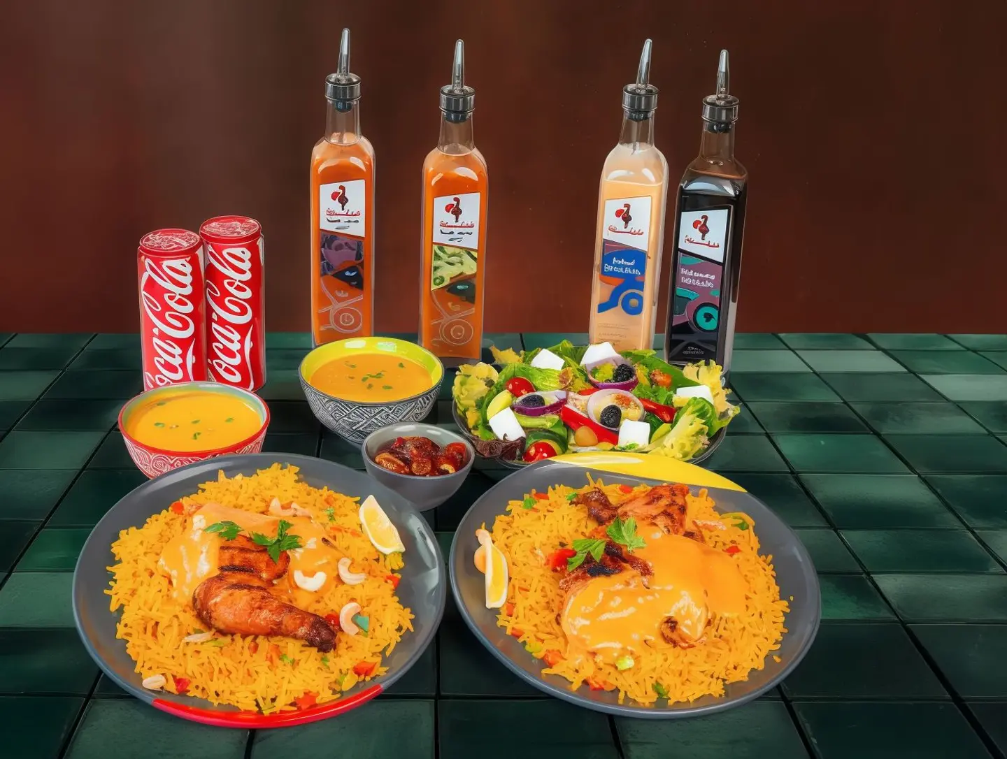 وجبة رمضان للمشاركه لشخصين