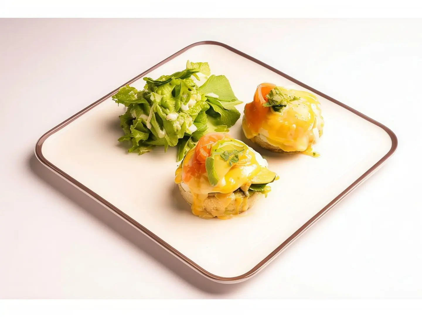 Eggs Benedict With Mushrooms