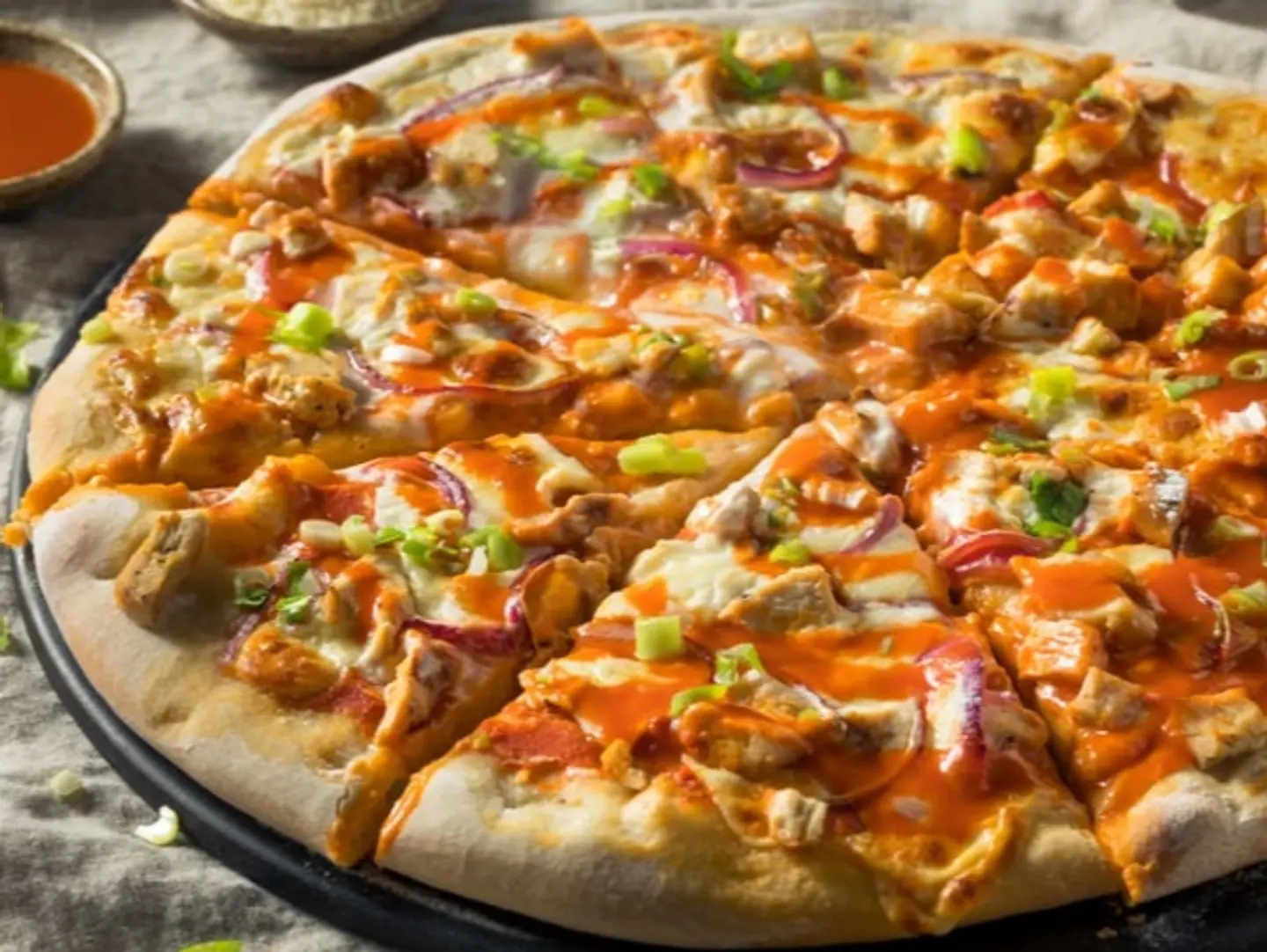 Pizza With Dynamite Sauce