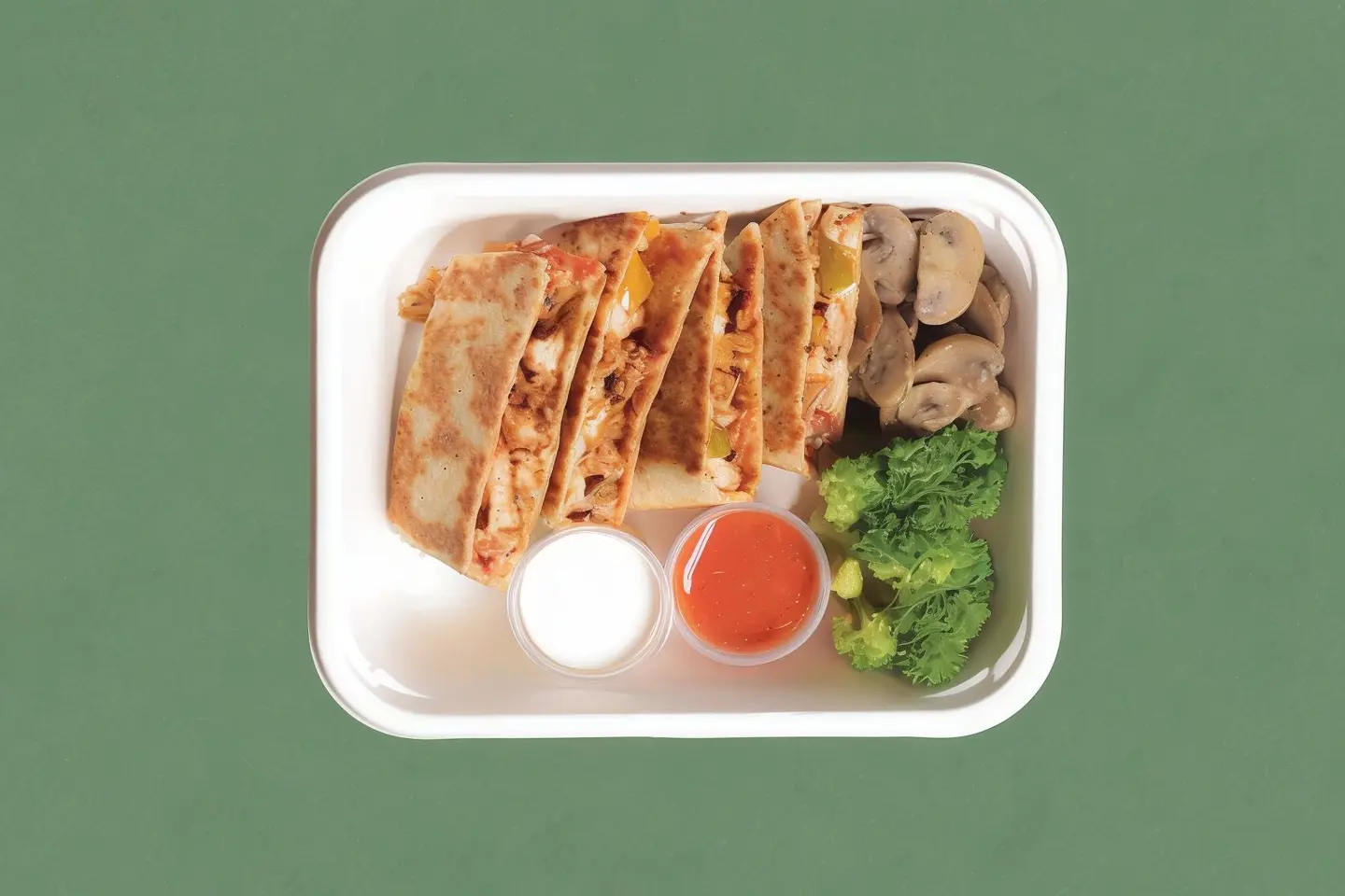 Keto Chicken Quesadilla