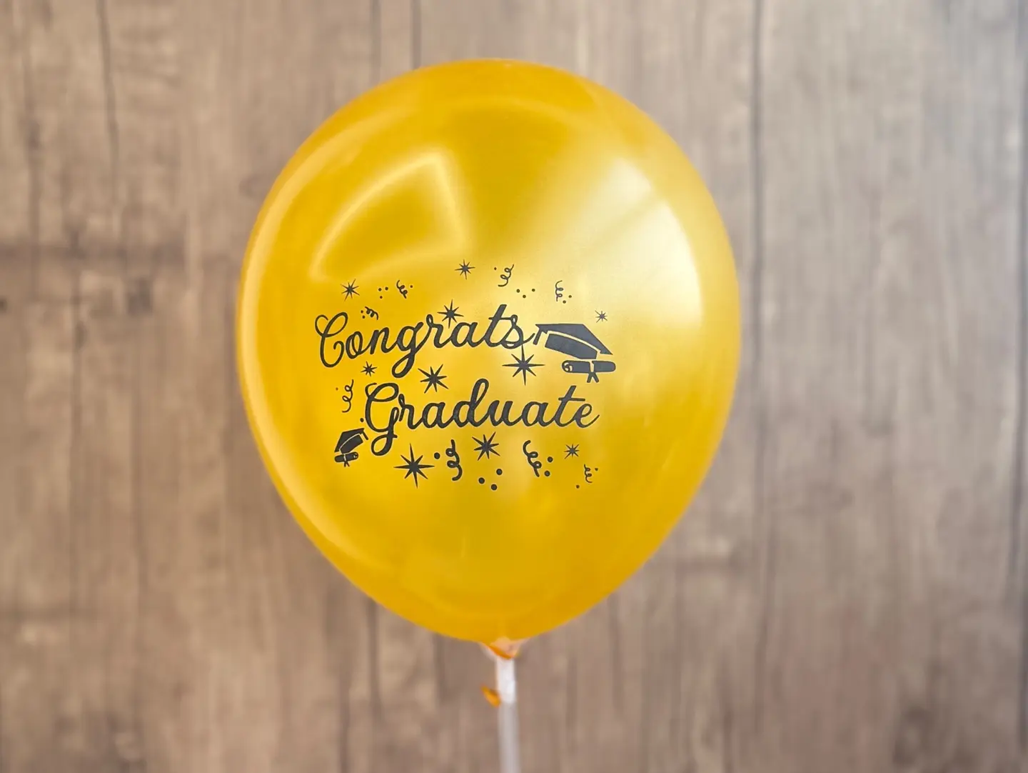 Graduation Balloon   Gold
