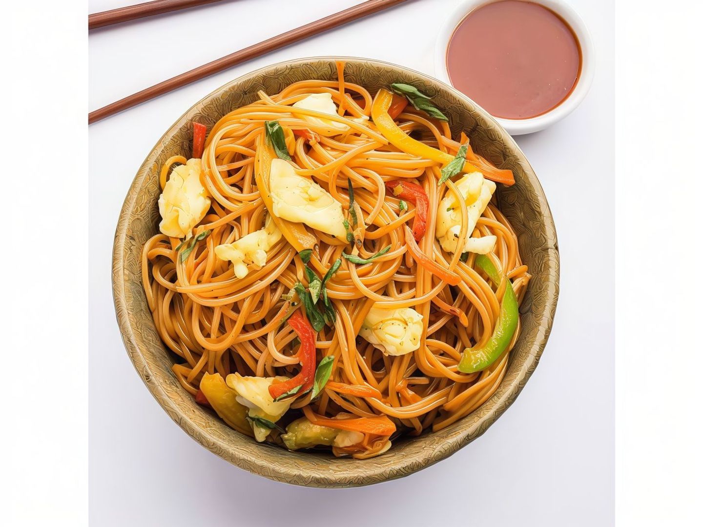 Egg Hakka Noodles