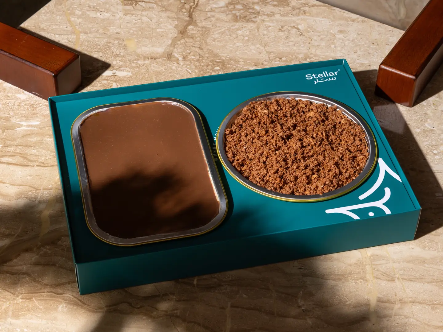 Crunchy, Chocolate & Dolce Cake Box