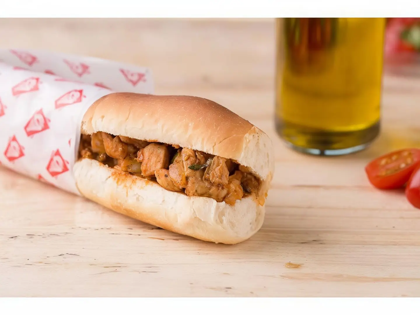 ساندوتش مقلقل دجاج