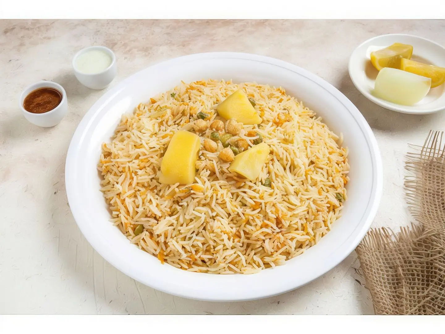 Half A Plate Of Biryani Rice