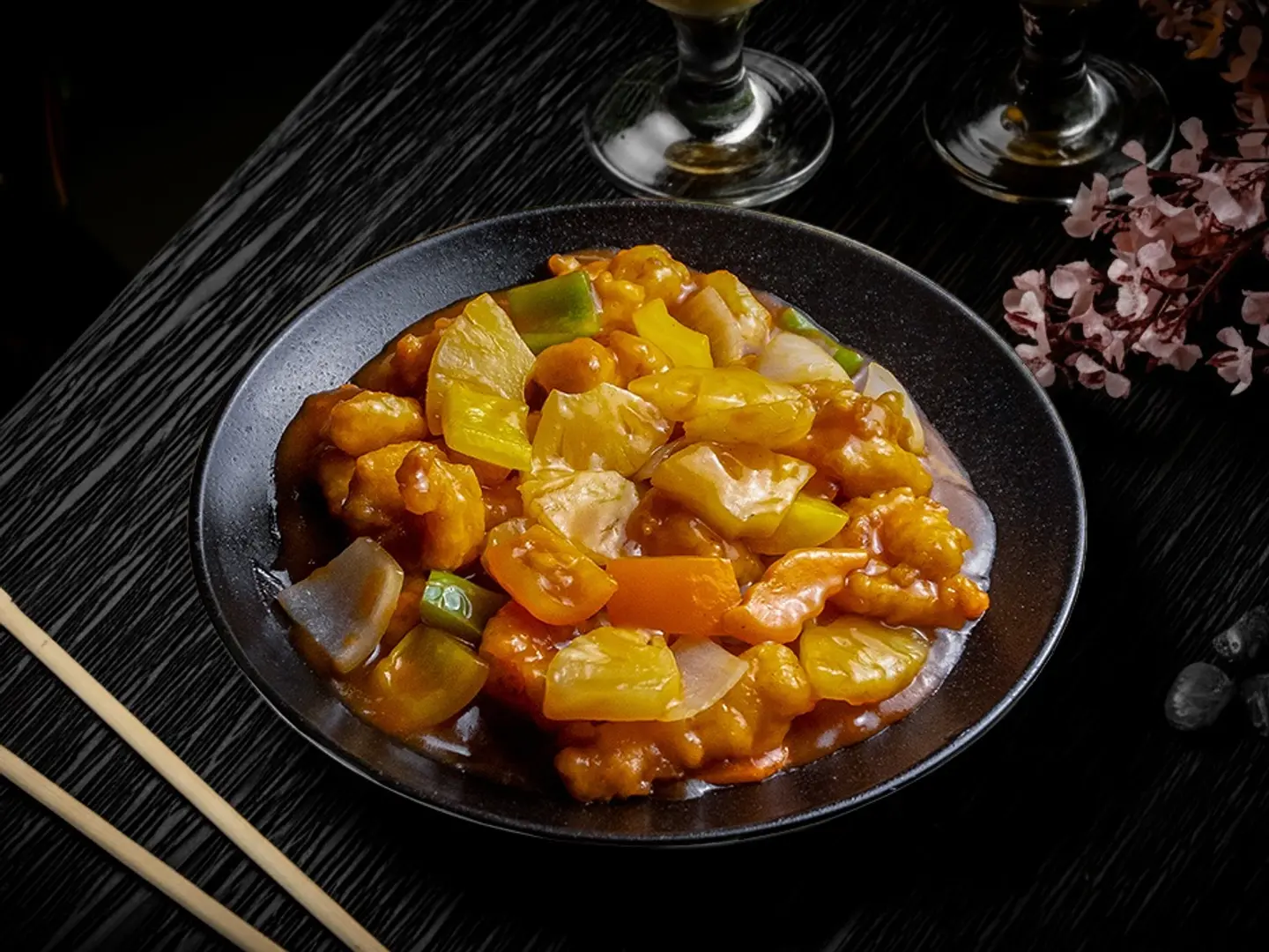 دجاج حامض حلو