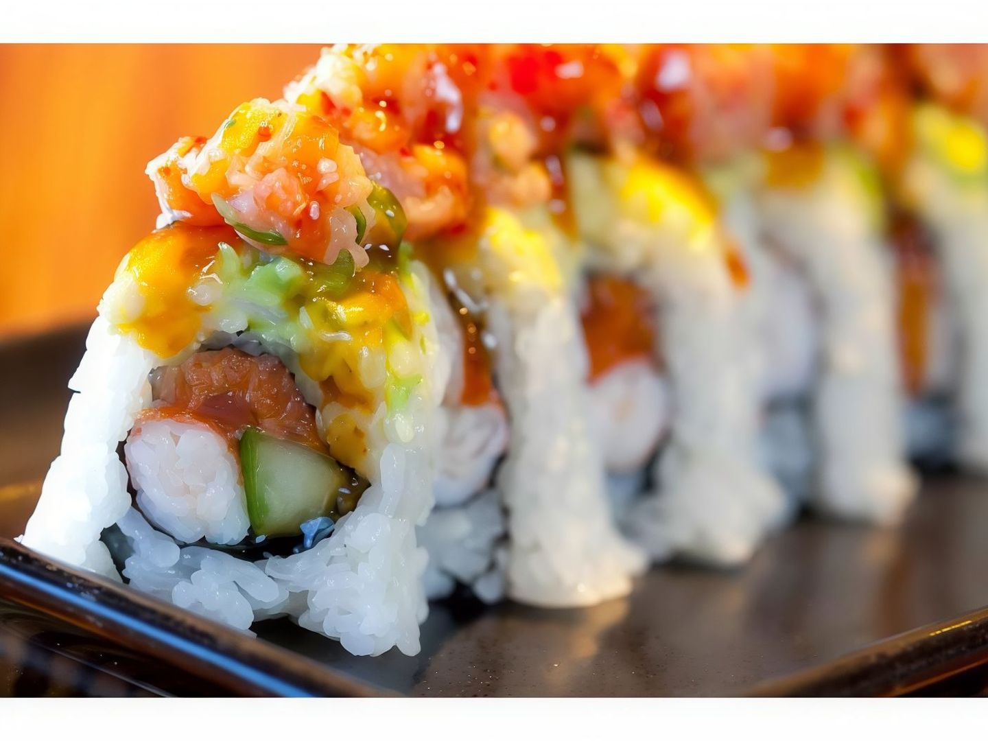 Spicy Ebi Roll 5 Pieces