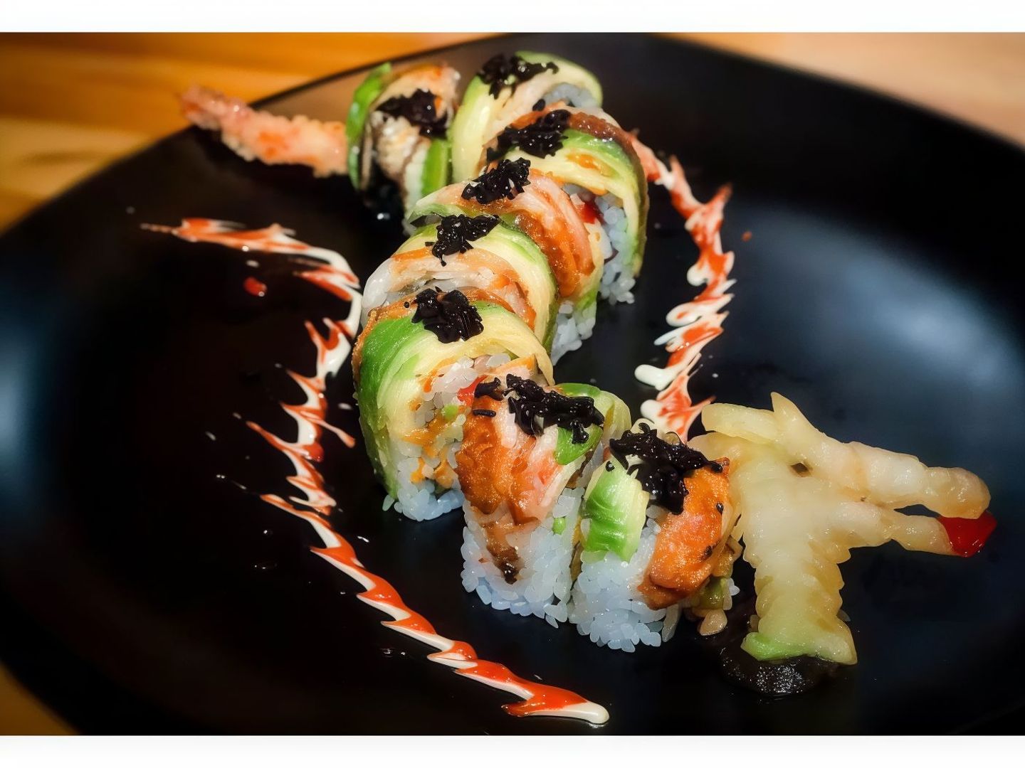 Black Dragon Roll 5 Pieces