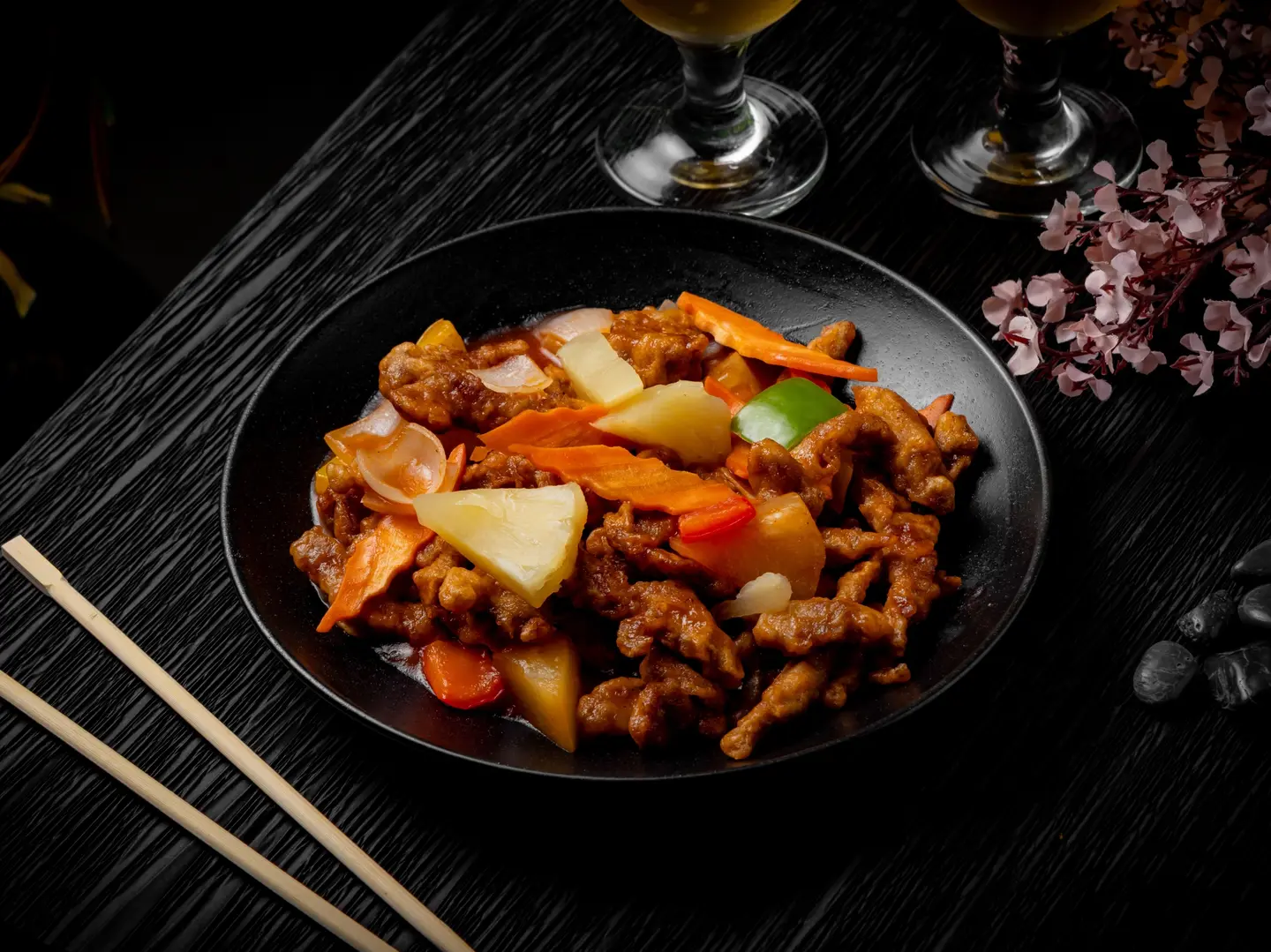 لحم حامض حلو