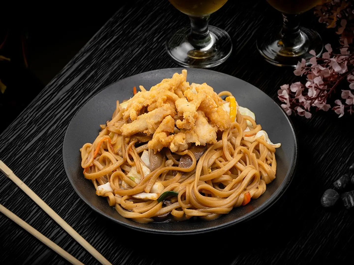 نودلز بالدجاج