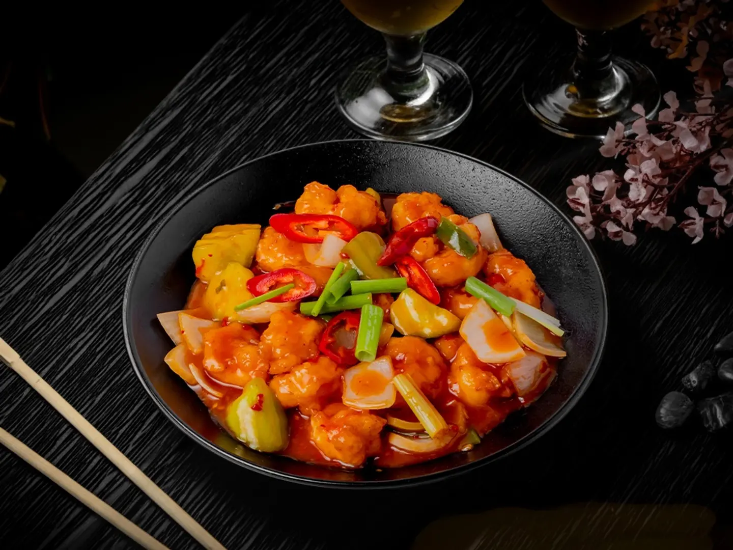 جمبري بالفلفل الحار