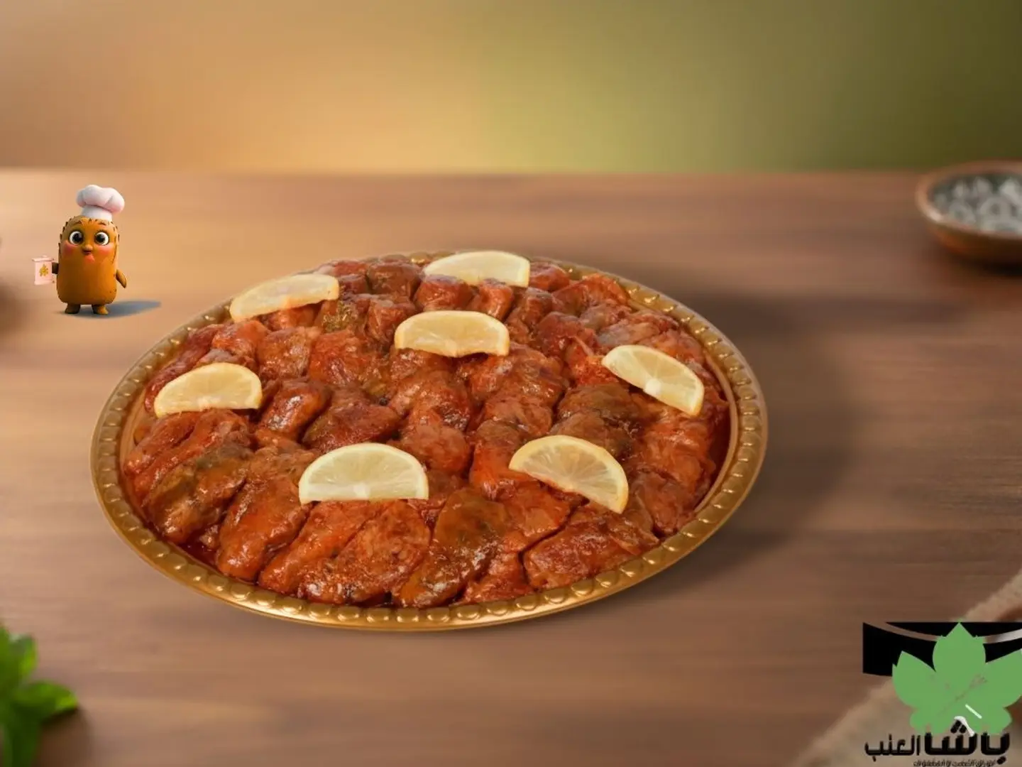 صينية ملفوف عائلية وسط ٥٠ حبة