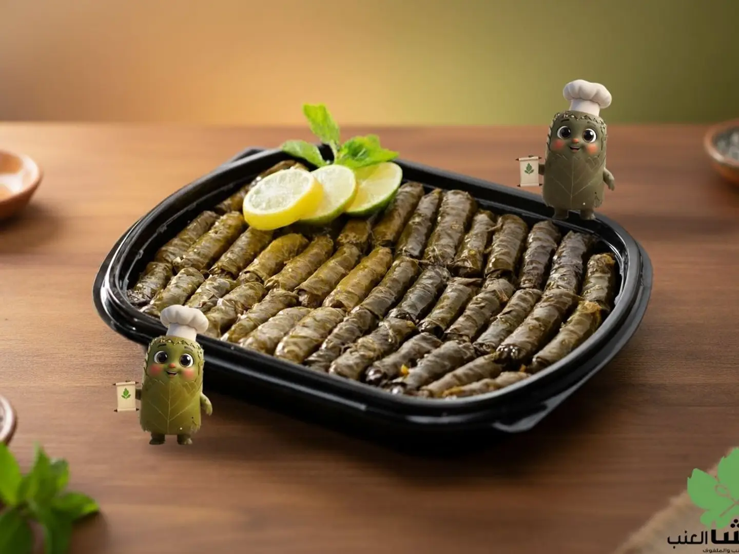 طبق ورق عنب متوسط كلاسيك 30 قطعه